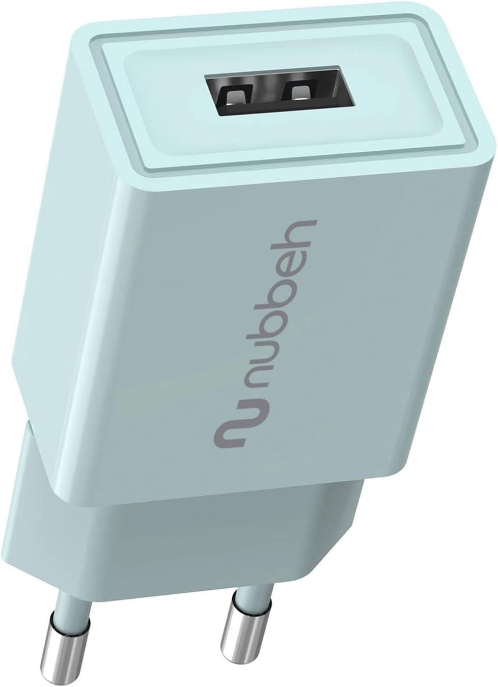 Cargador Pared NUBBEH USB-A 10W Turques(NBWALLCHUSBT10)