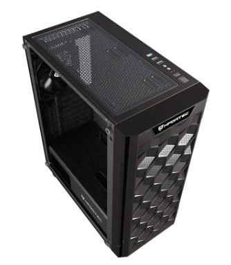 Caja Nfortec Azir ATX mATX ITX Negra (NF-CS-AZIR-B)