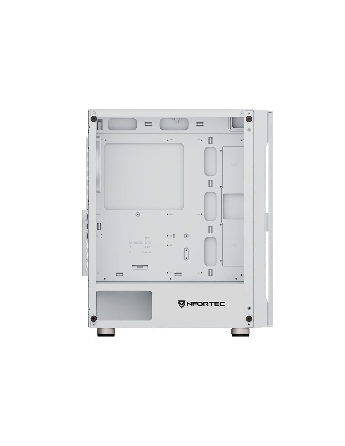 Caja Nfortec Azir ATX mATX ITX Blanca (NF-CS-AZIR-W)