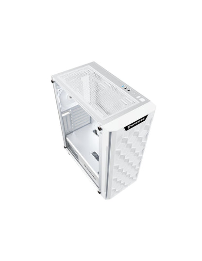 Caja Nfortec Azir ATX mATX ITX Blanca (NF-CS-AZIR-W)
