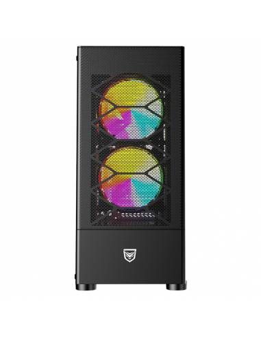 Caja Nfortec ATX mATX ITX Negra (NF-CS-CAELUM-BLACK)