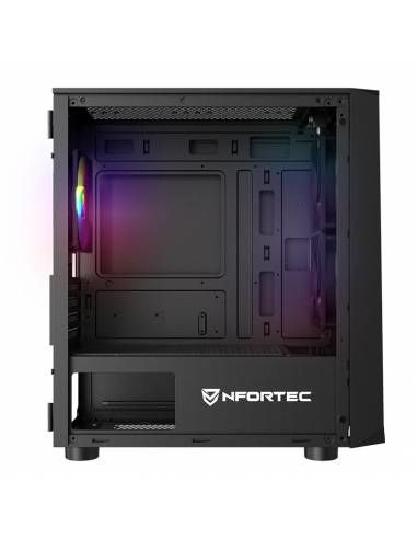 Caja Gaming Nfortec USB 3.0 mATX ITX Negra(NF-CS-DYS-B)