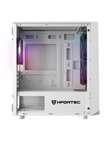 Caja Nfortec Dys USB 3.0 mATX ITX Blanca (NF-CS-DYS-W)