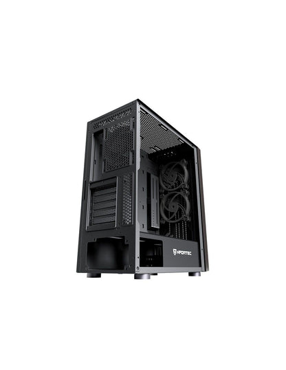 Caja Nfortec RGB ATX mATX ITX Negra (NF-CS-NERVIA-B)