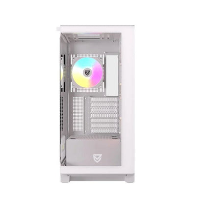Caja Nfortec Ursa ARGB ATX ITX EATX Blanca(NF-CS-URSAW)