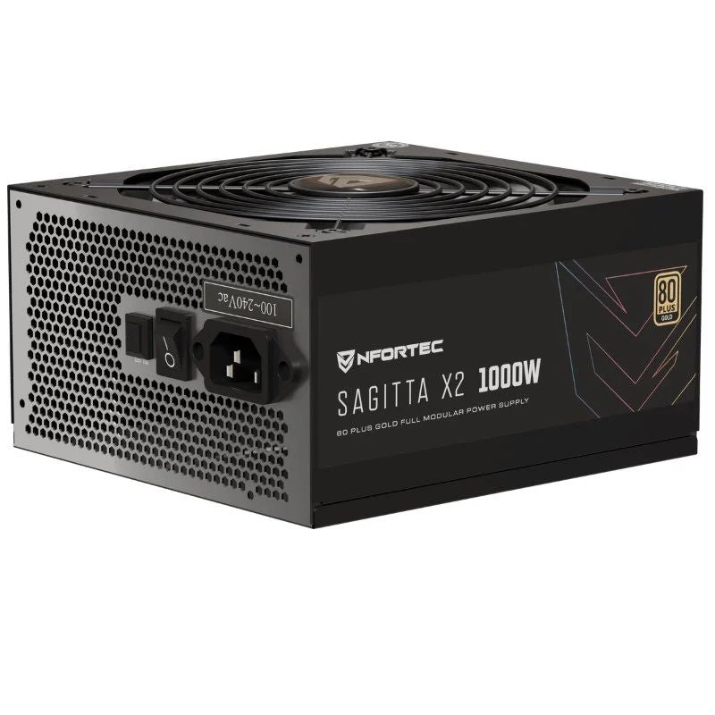 Fuente Nfortec Sagitta X2 ATX 1000W 80+ Gold Negra