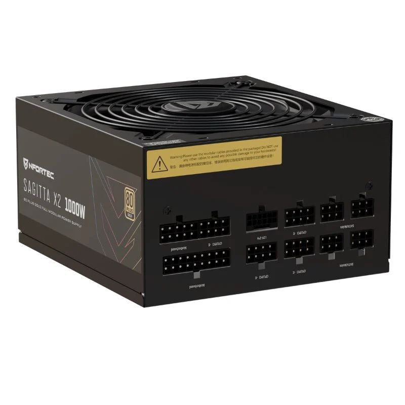 Fuente Nfortec Sagitta X2 ATX 1000W 80+ Gold Negra