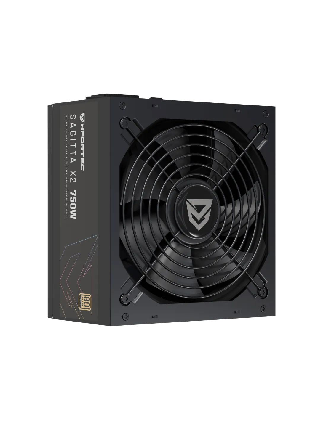 Fuente Nfortec 750W 80+ Gold (NF-PSU-SAGITTAX2-FM-750W)