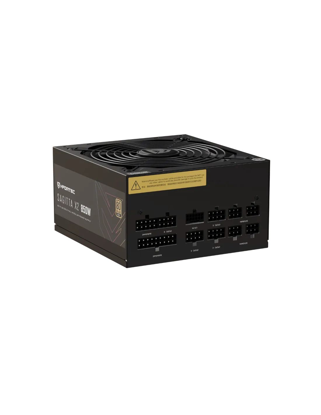 Fuente Nfortec 850W 80+ Gold (NF-PSU-SAGITTAX2-FM-850W)