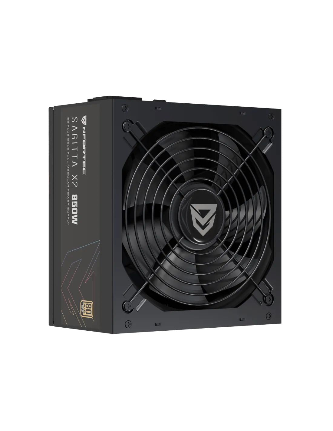 Fuente Nfortec 850W 80+ Gold (NF-PSU-SAGITTAX2-FM-850W)