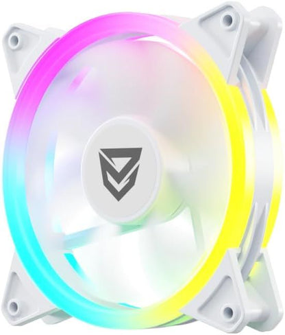 Ventilador Nfortec Draco ARGB Blanco (NF-SFAN-DRACO14W)