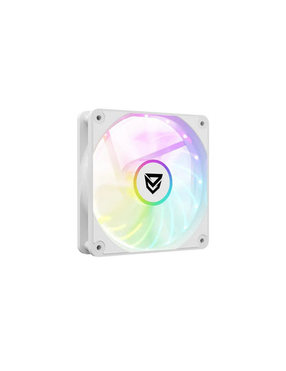 Ventilador Nfortec ARGB Blanco (NF-SFAN-KRATER-ARGB-W)