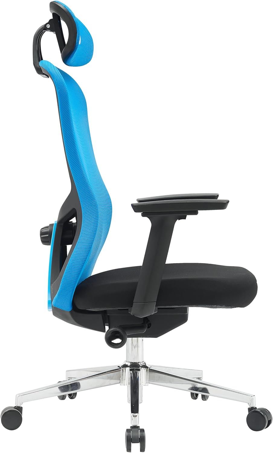 Silla Newskill Nue Ergonómica Azul/Negra(NS-CH-NUE-BBL)