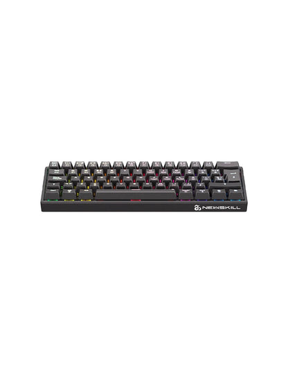 Teclado Newskill Pyros V2 RGB BT Negro (NS-KB-PYROSV2)