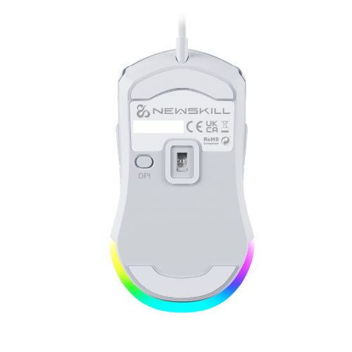 Ratón Newskill Chiron Ivory RGB USB (NS-MS-CHIRON-IV)