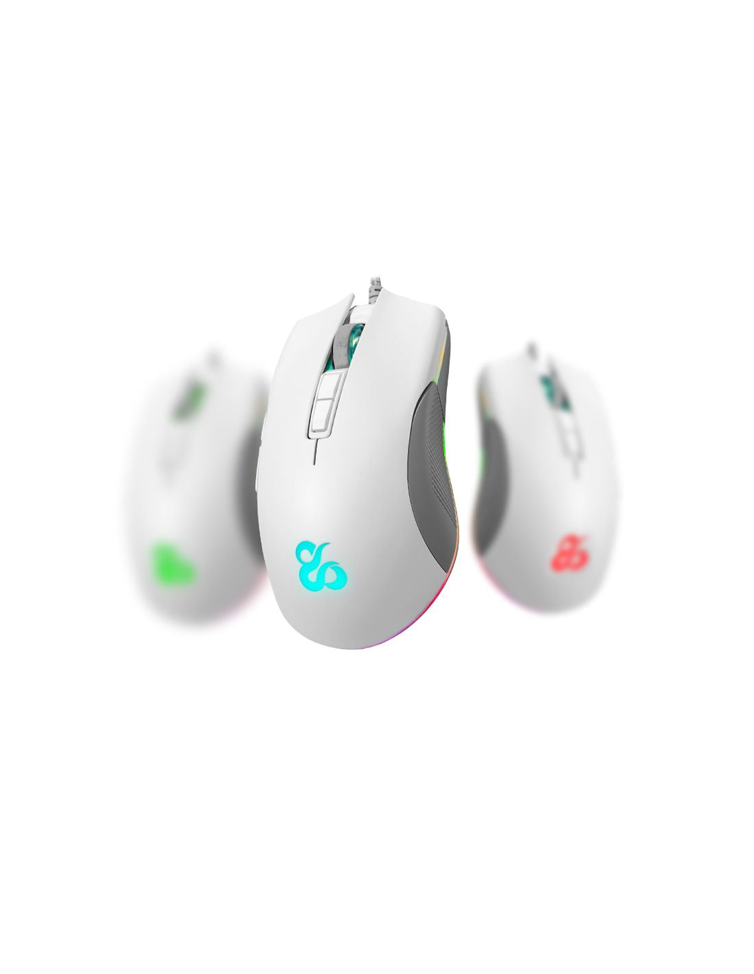 Ratón Newskill EOS USB RGB Ivory (NS-MS-EOS-IVORY)