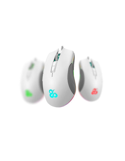 Ratón Newskill EOS USB RGB Ivory (NS-MS-EOS-IVORY)