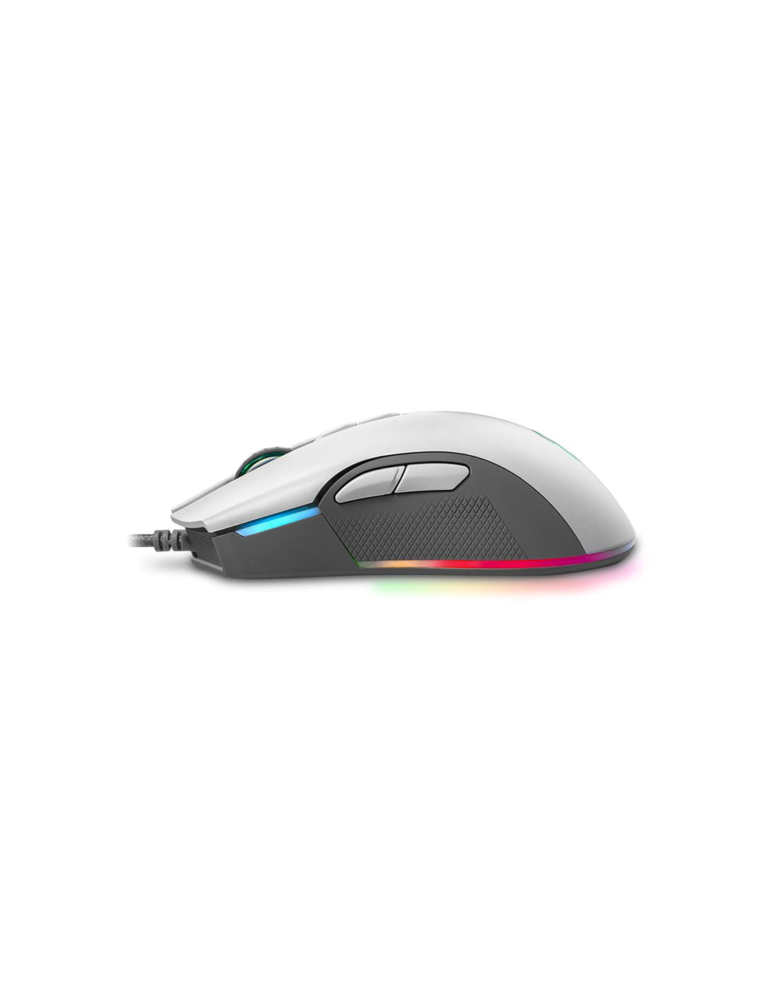 Ratón Newskill EOS USB RGB Ivory (NS-MS-EOS-IVORY)