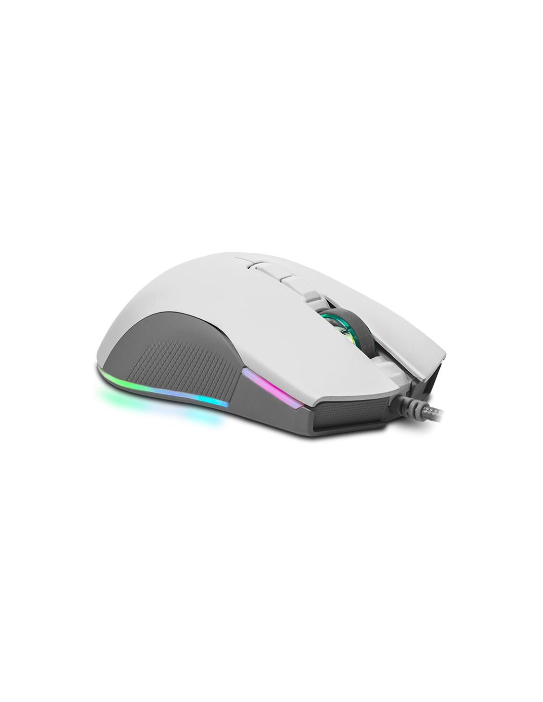 Ratón Newskill EOS USB RGB Ivory (NS-MS-EOS-IVORY)