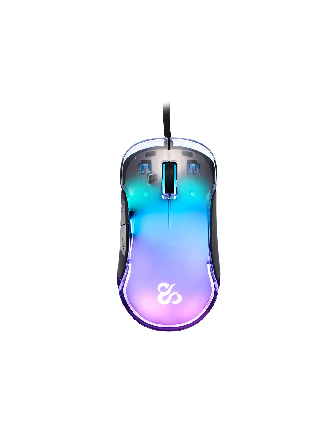 Ratón Newskill Lycan RGB Transparente (NS-MS-LYCAN)