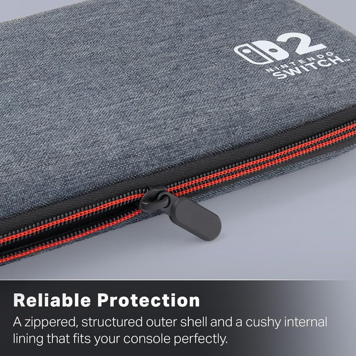 Funda PowerA para Nintendo Switch 2 Gris (NSCS0528-01)
