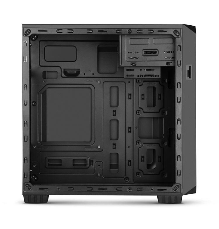 Caja NOX Coolbay USB 2.0/3.0 mATX Negra (NXCBAYMX2)