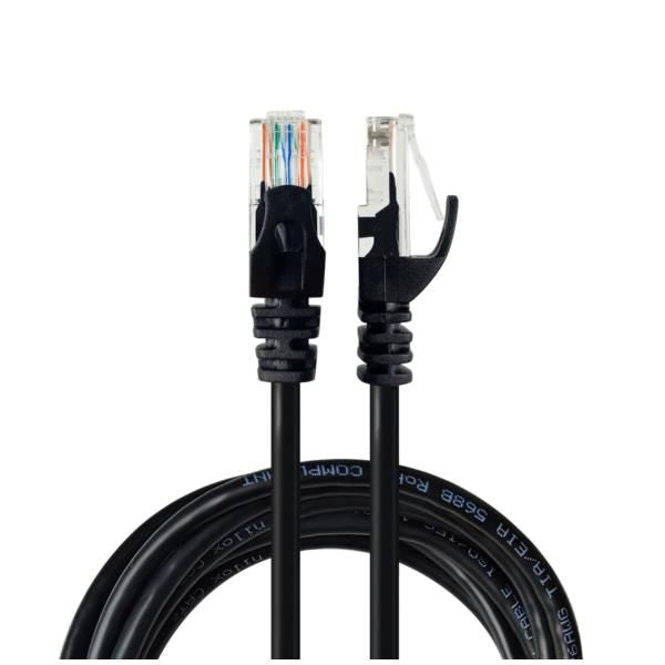 Cable NILOX Cat.6 UTP Ethernet 3m Negro (NXECAT6UTP-3)