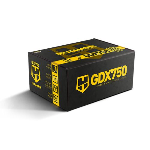 Fuente NOX GDX750 ATX 750W 80+ Gold (NXHUMMER750XGD)