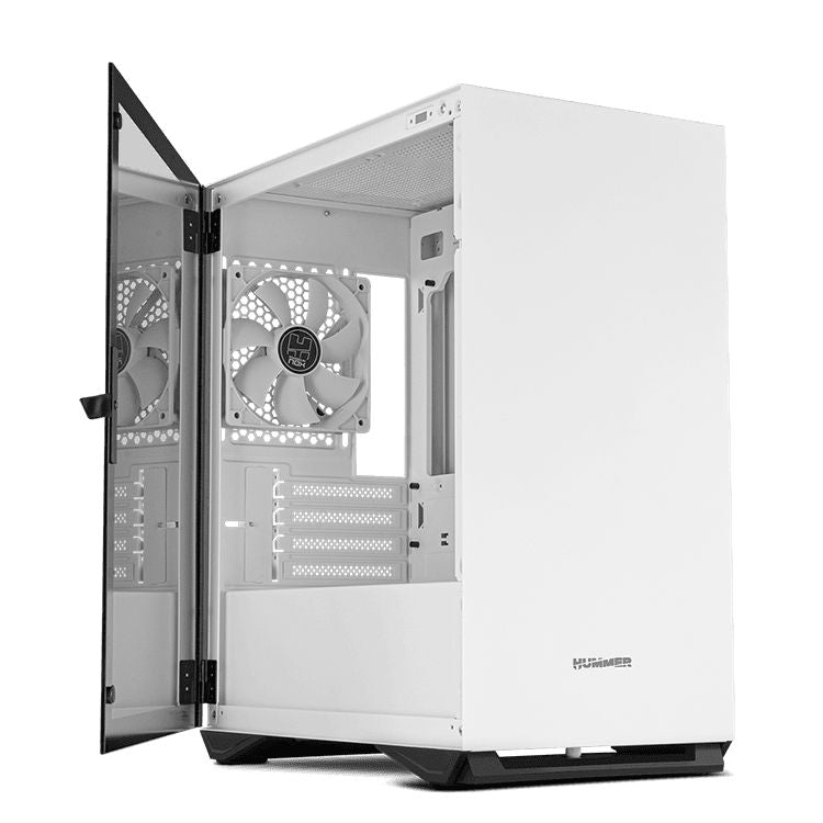 Caja Nox Hummer Aero ARGB ATX Blanca (NXHUMMERAEROWH)