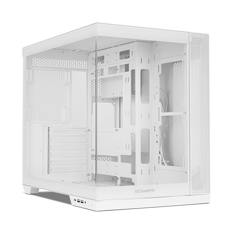 Caja NOX USB ATX mATX ITX Blanca (NXHUMMERASTRANEOWH)