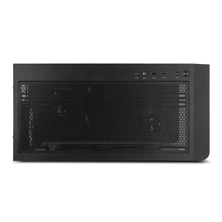 Caja Gaming NOX Ether ATX ITX Negra (NXHUMMERETHERBK)