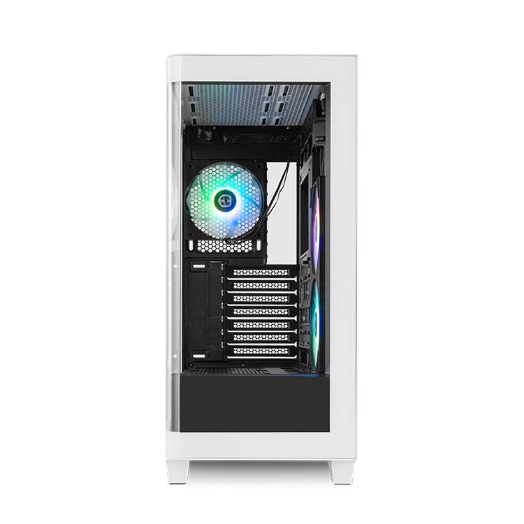 Caja NOX Ether ATX ITX Negra/Blanca (NXHUMMERETHERBW)