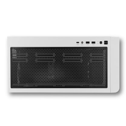 Caja NOX Ether ATX ITX Negra/Blanca (NXHUMMERETHERBW)