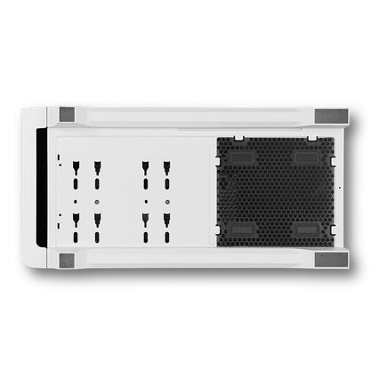 Caja NOX Ether ATX ITX Negra/Blanca (NXHUMMERETHERBW)