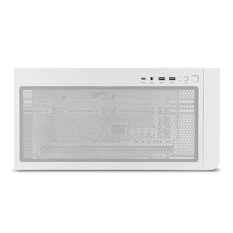 Caja Gaming NOX Ether ATX ITX Blanca (NXHUMMERETHERWH)