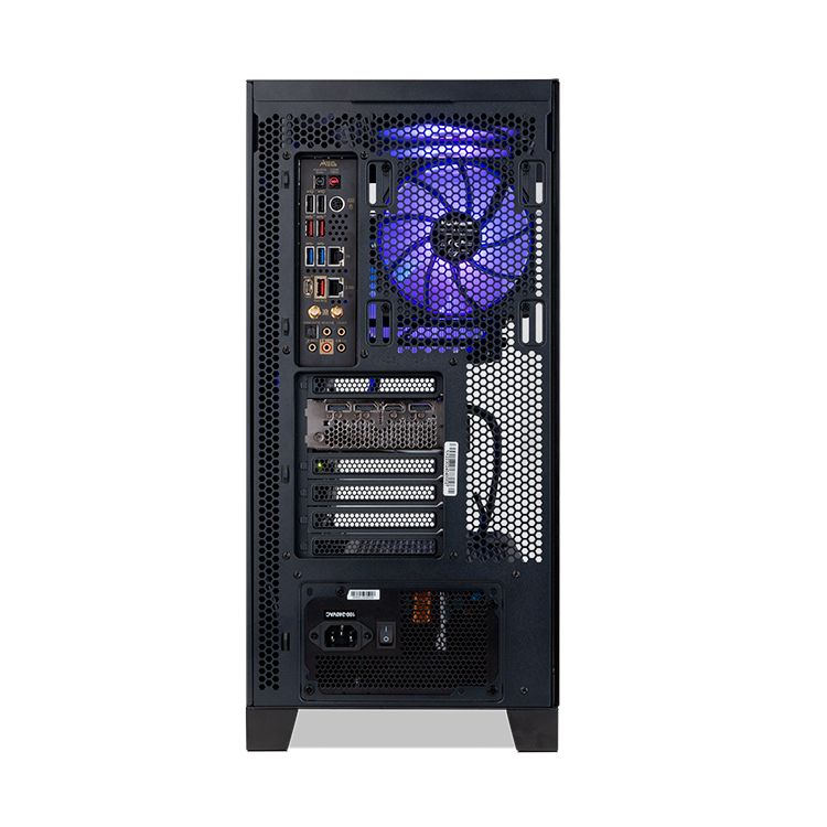 Caja NOX ARGB USB ATX mATX ITX Negra (NXHUMMERGLOCKBK)