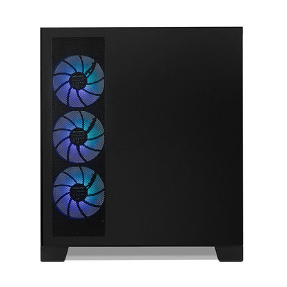 Caja NOX ARGB USB ATX mATX ITX Negra (NXHUMMERGLOCKBK)