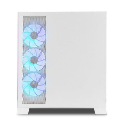 Caja NOX ARGB ATX mATX ITX Blanca (NXHUMMERGLOCKWH)