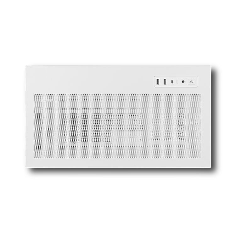 Caja NOX ARGB ATX mATX ITX Blanca (NXHUMMERGLOCKWH)