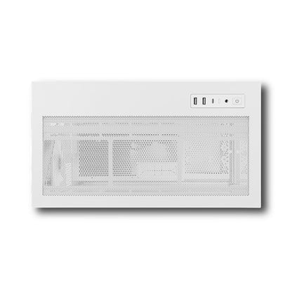 Caja NOX ARGB ATX mATX ITX Blanca (NXHUMMERGLOCKWH)