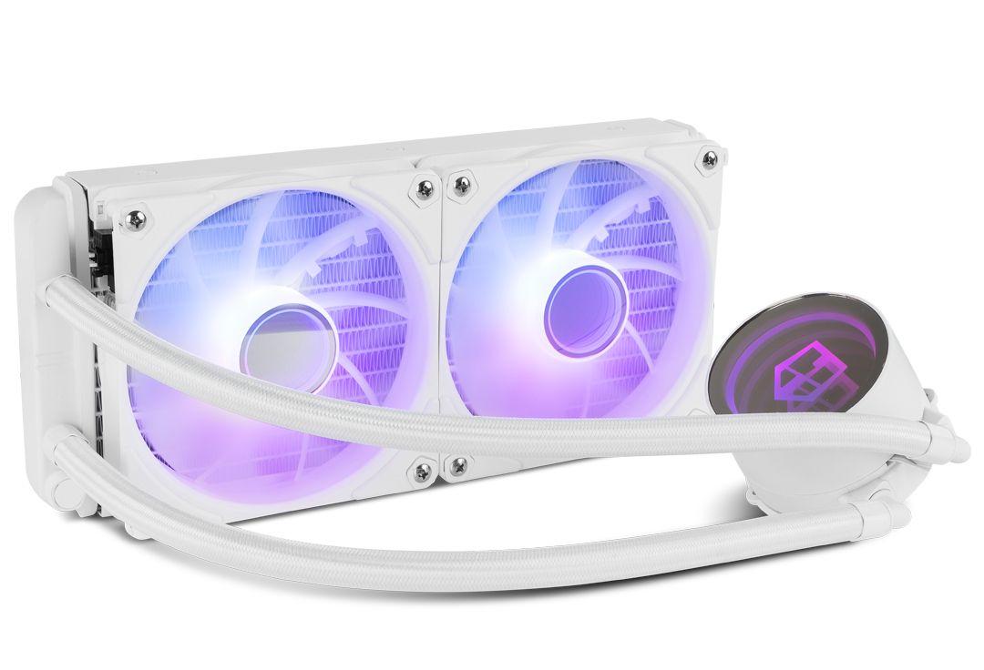 Ventilador NOX M-240 ARGB Blanco (NXHUMMERM240ARGBW)