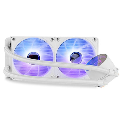 Ventilador NOX M-240 ARGB Blanco (NXHUMMERM240ARGBW)