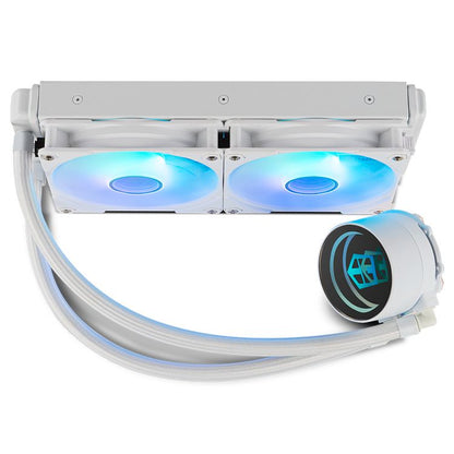 Ventilador NOX M-240 ARGB Blanco (NXHUMMERM240ARGBW)
