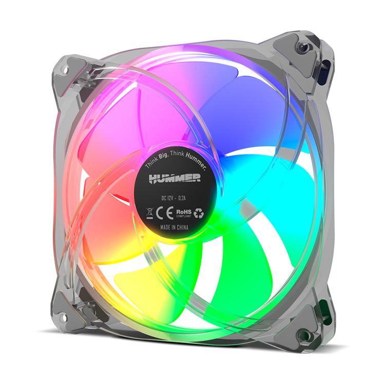 Ventilador NOX HUMMER X140 140mm ARGB (NXHUMMERX140FAN)