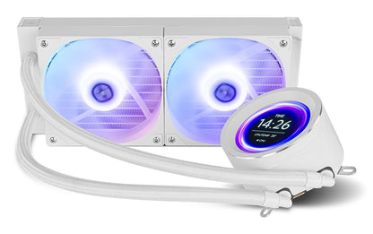 Ref. Líquida NOX X-240 LCD 240mm (NXHUMMERX240LCDWH)