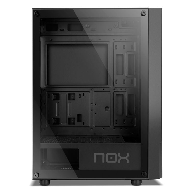 Caja Gaming NOX USB ATX mATX ITX Negra (NXINFTYBETA)