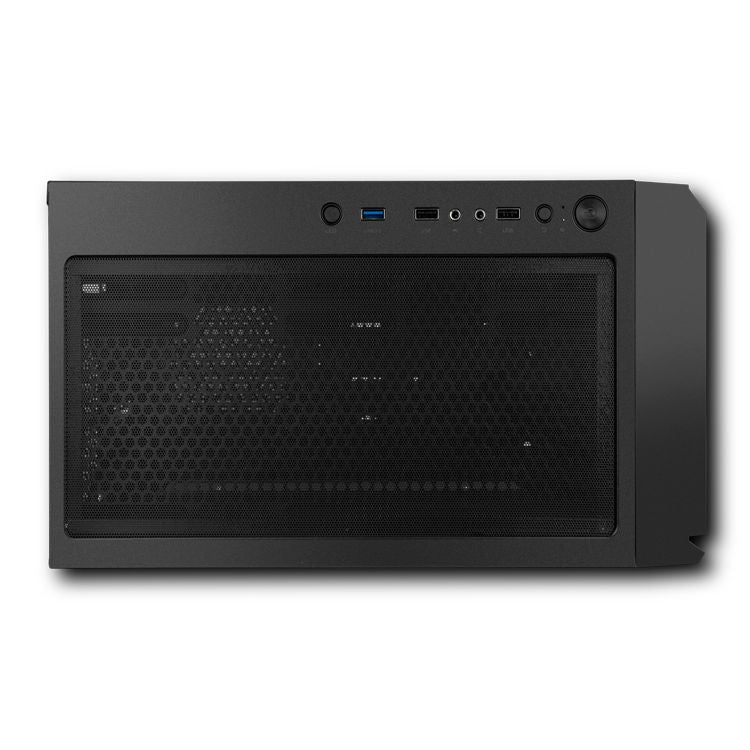 Caja Gaming NOX USB ATX mATX ITX Negra (NXINFTYBETA)