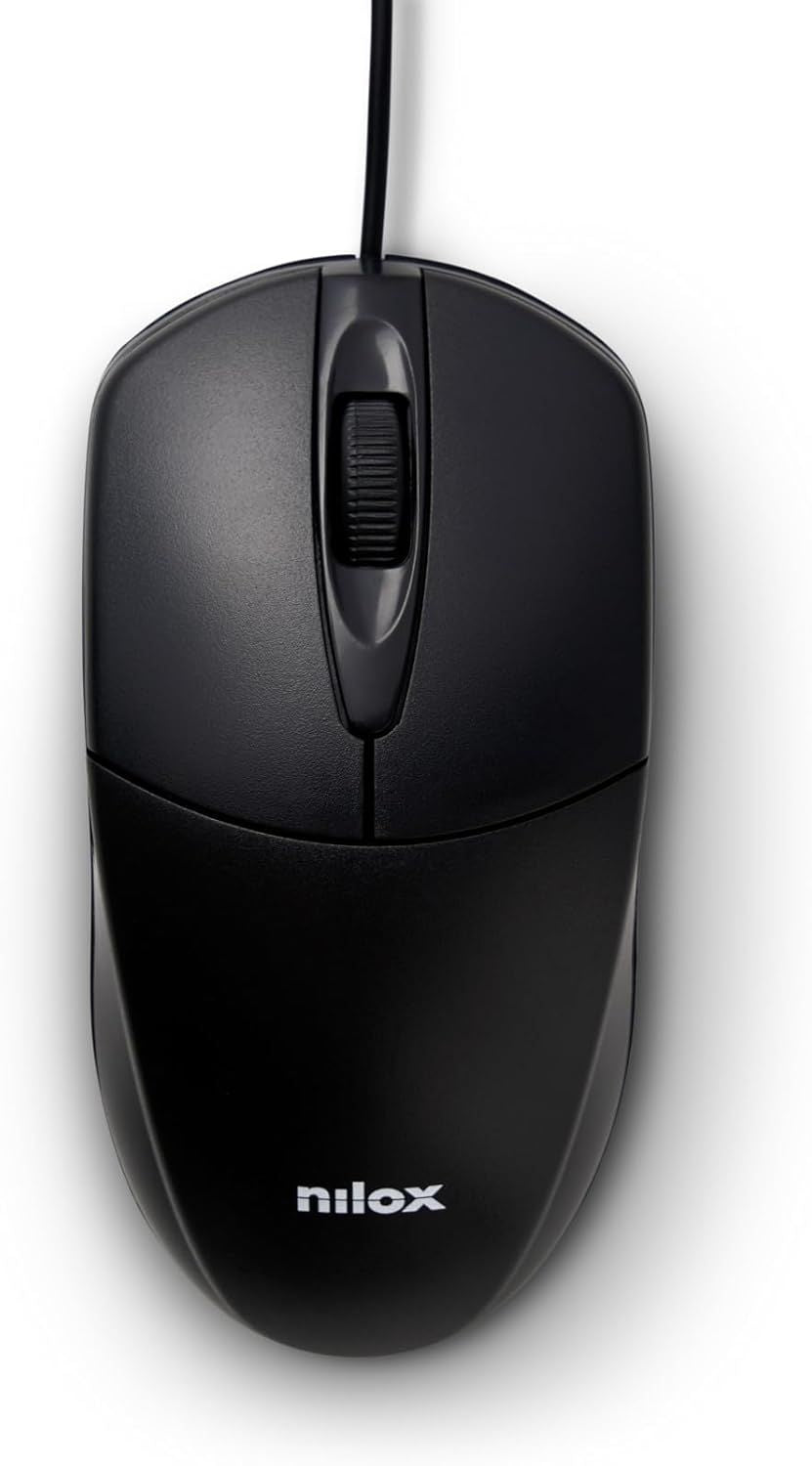 Teclado + Ratón Nilox Italiano USB Negro (NXKMIT0011)