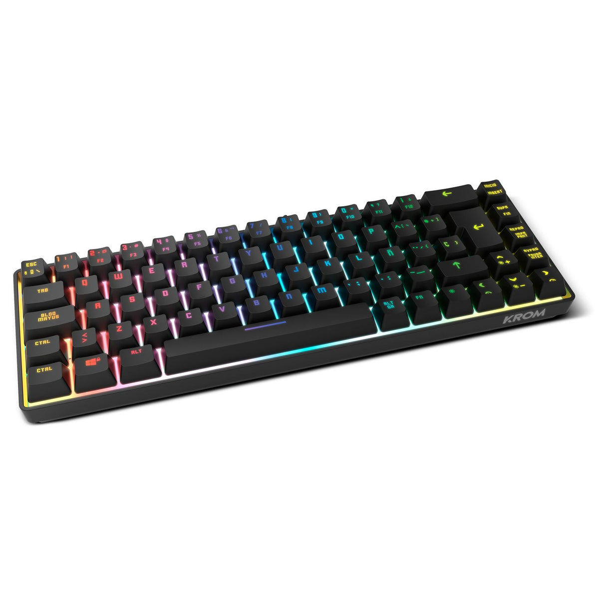 Teclado Gaming KROM Kalista Mini RGB (NXKROMKALISTASP)