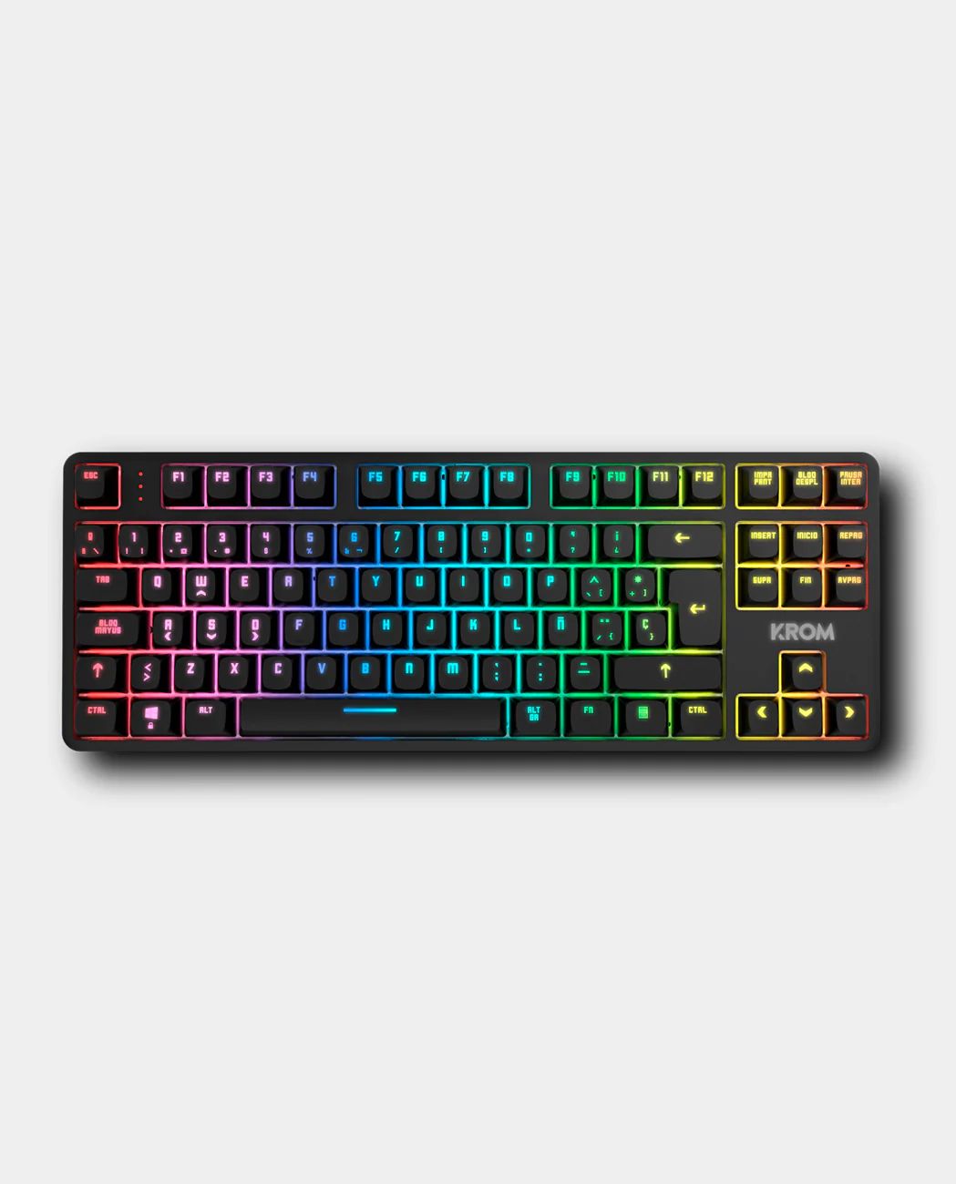 Teclado KROM Pro RGB RF/BT/USB-C (NXKROMKERNELPROSP)